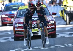 Michał Kwiatkowski wygrał 18. etap kolarskiego wyścigu Tour de France