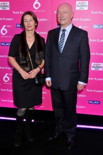 Zbigniew Ćwiąkalski z partnerką