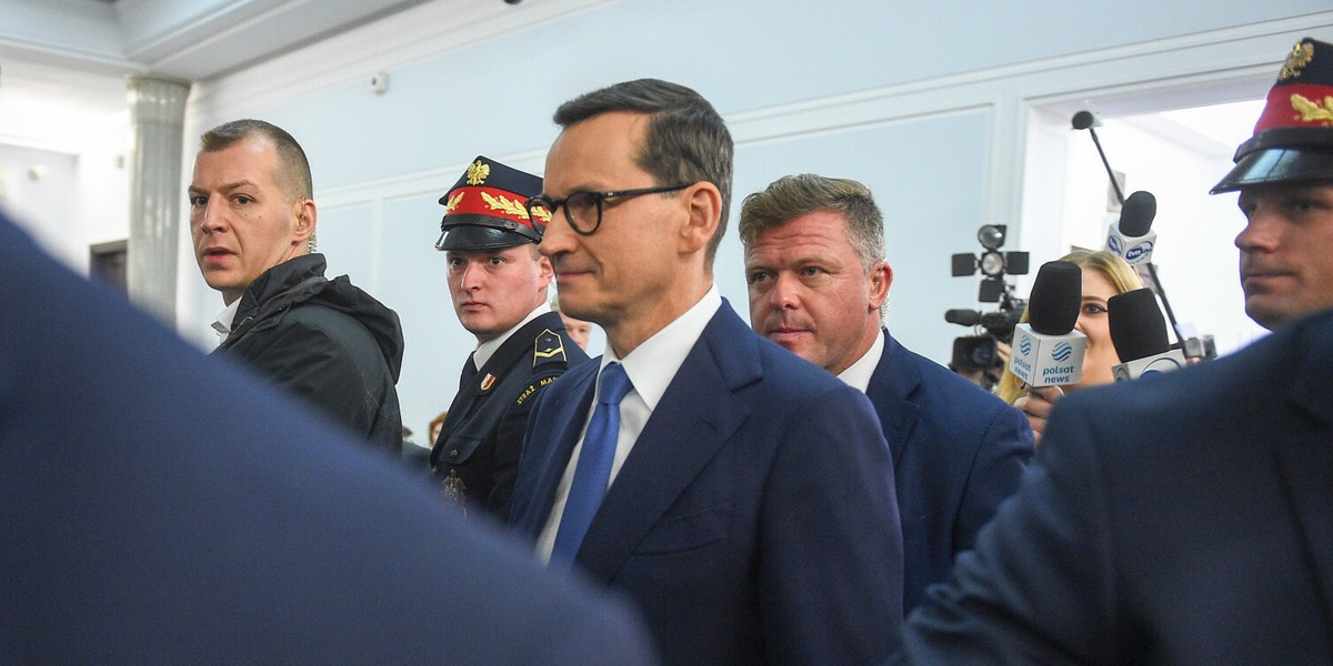 Premier Mateusz Morawiecki.