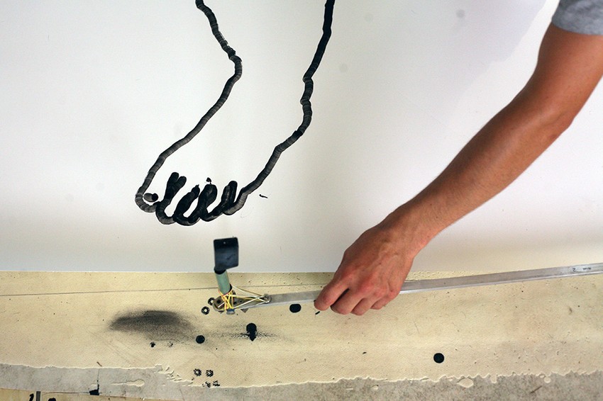 Vladimir Ilić "Pantoptika - Marim biti", proces rada