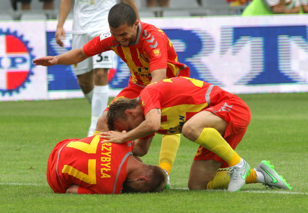 T-Mobile Ekstraklasa: Korona Kielce - Jagiellonia Białystok 3:2