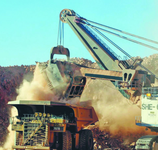 Sierra Gorda: na razie górnicy przekopują się przez złoże o niskiej zawartości metalu FOT. MATERIAŁY PRASOWE