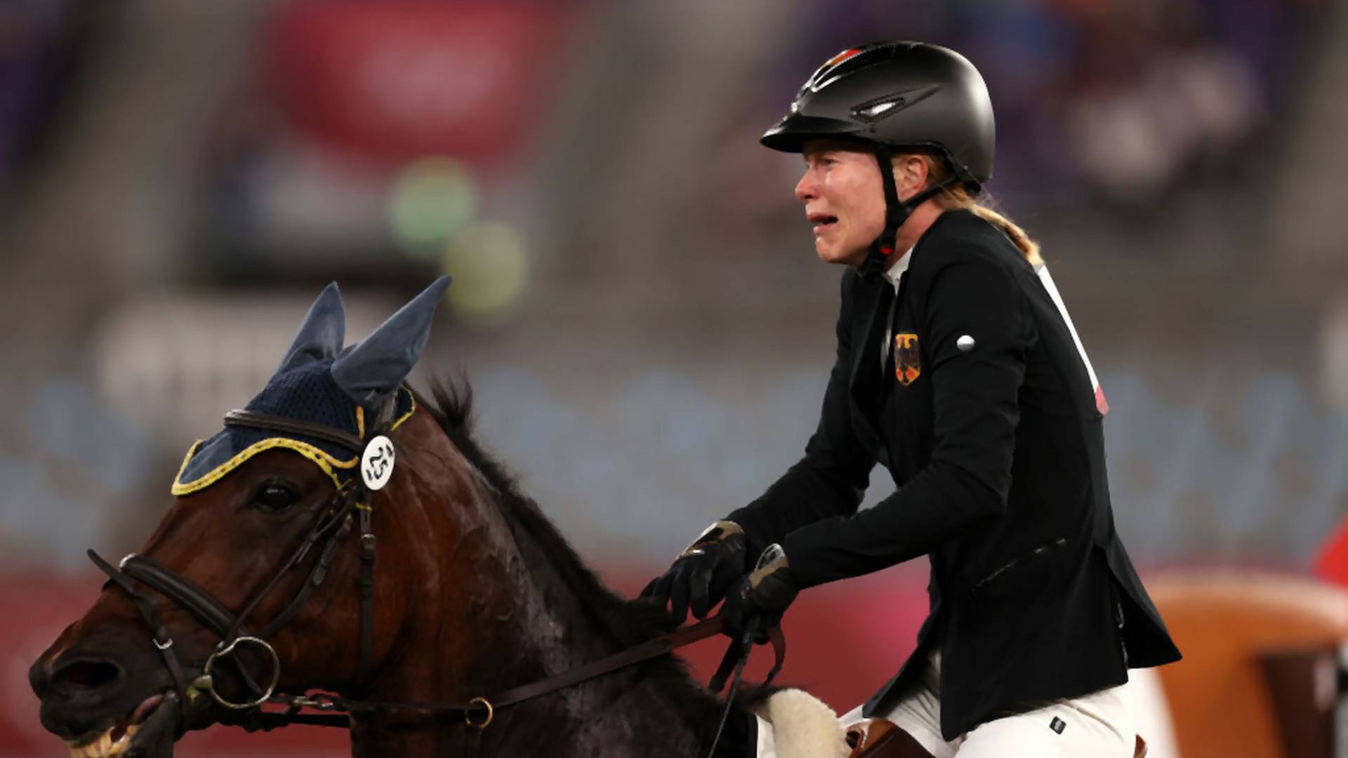 Skandal na igrzyskach w Tokio. Niemiecka trenerka uderzyła konia, który nie chciał skakać