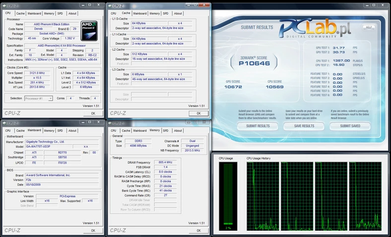 Phenom II X4 B50