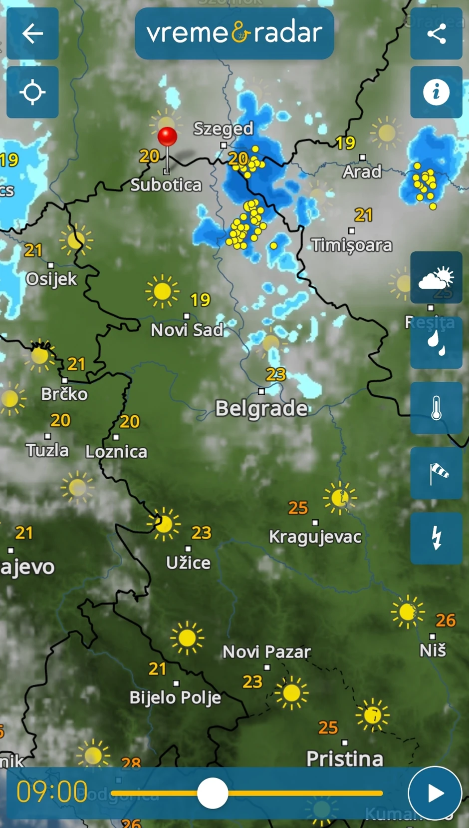 Nedelja, 3. avgust, 9 sati