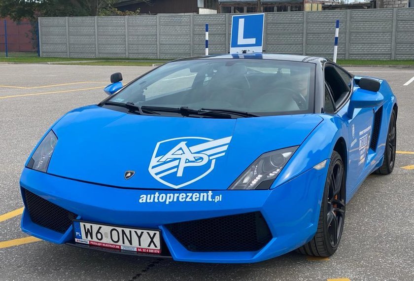 Egzamin w lamborghini