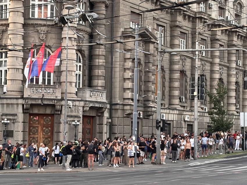 beograd protest blokada vlada nemanjina