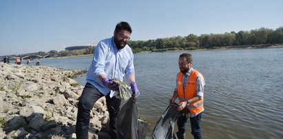 Wisła rzeką pełną śmieci