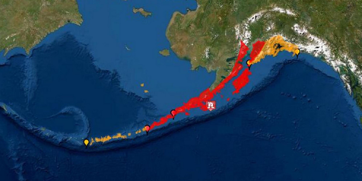 Trzęsienie ziemi na Alasce