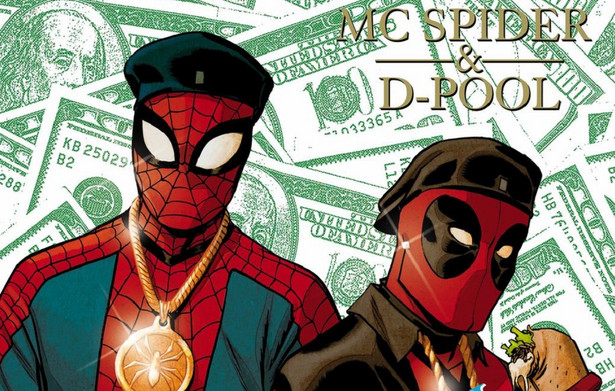 Spider-Man i reszta superbohaterów w hołdzie hiphopowym artystom
