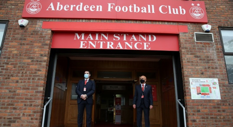 Aberdeen hosted the first match of the new season in the Scottish Premiership