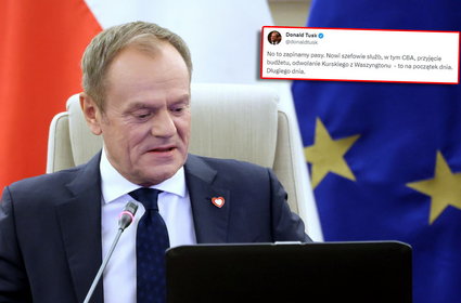 Tusk zapowiada długi dzień. "No to zapinamy pasy"