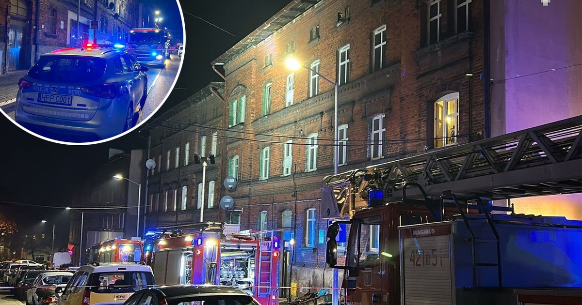 Podpalona kamienica, sterroryzowana rodzina. W budynku były dzieci