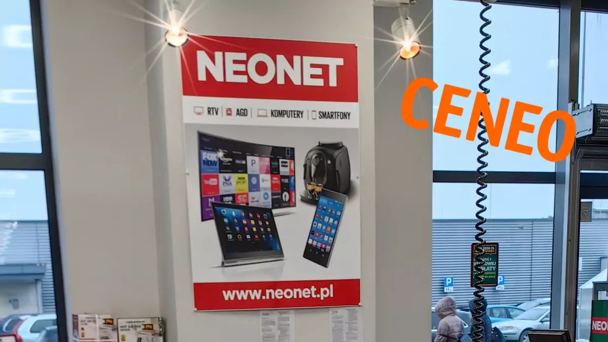 Na Ceneo nie znajdziemy ofert z Neonet