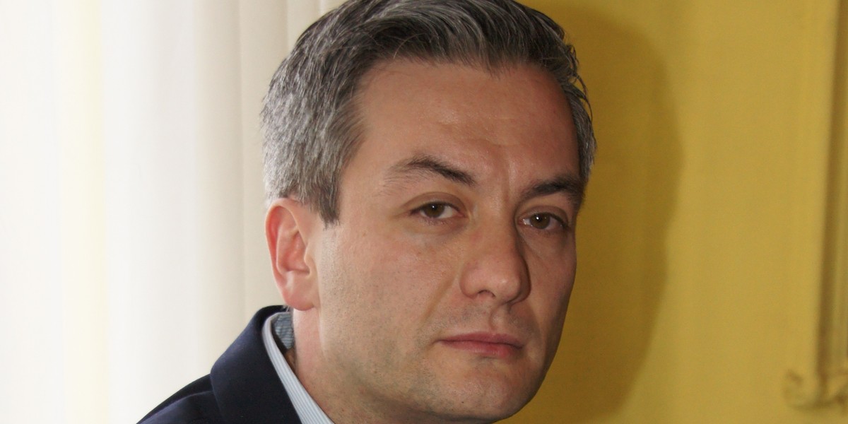 Poseł Robert Biedroń