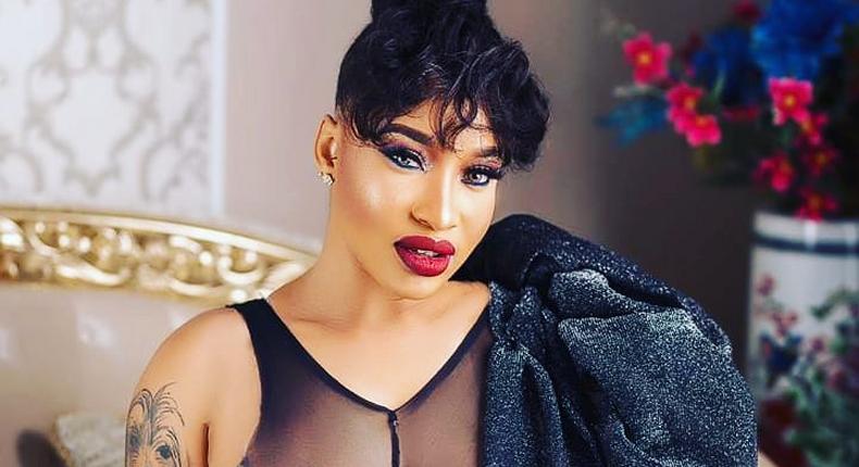 Tonto Dikeh is in the news again and this time around she is been called out for deceiving fans with fake photos. [Instagram/TontoDikeh]
