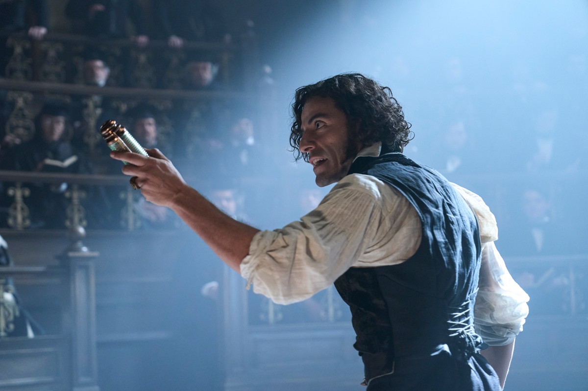 Oscar Isaac jako Victor Frankenstein w filmie "Frankenstein"