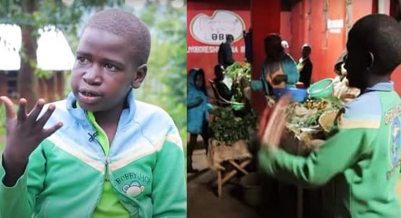 12-year-old school dropout turns preacher to get money to feed sick father & grandmother