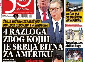 Blic naslovna strana za 22.7.