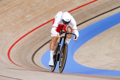 ME w kolarstwie torowym. Patryk Rajkowski z brązowym medalem