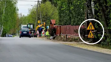 Kierownik budowy ukarany mandatem. "Myślałem, że może tak być"