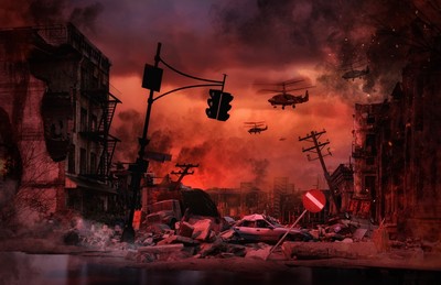 Alarm bombowy w całej Ukrainie