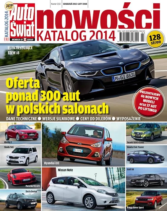 Katalog - „Nowości 2014” z ilustrowanym kalendarzem