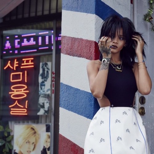 Rihanna na zdjęciach z sesji dla 'W Magazine'