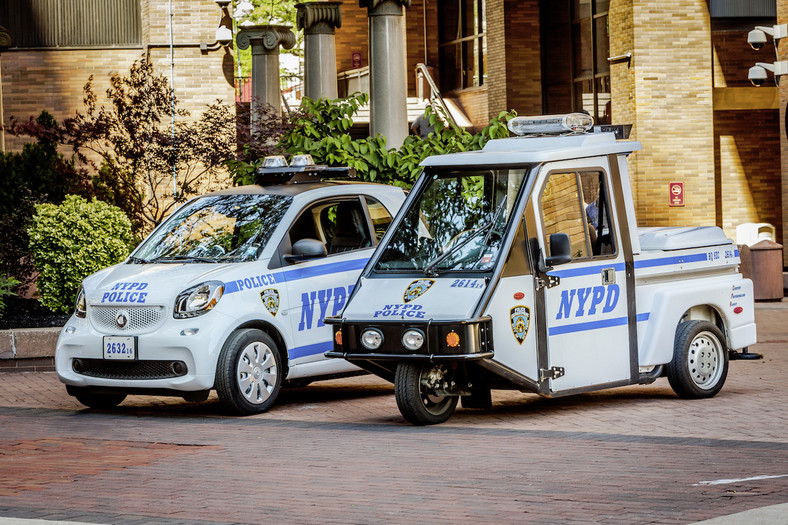 Samrt Fortwo w służbie nowojorskiej policji