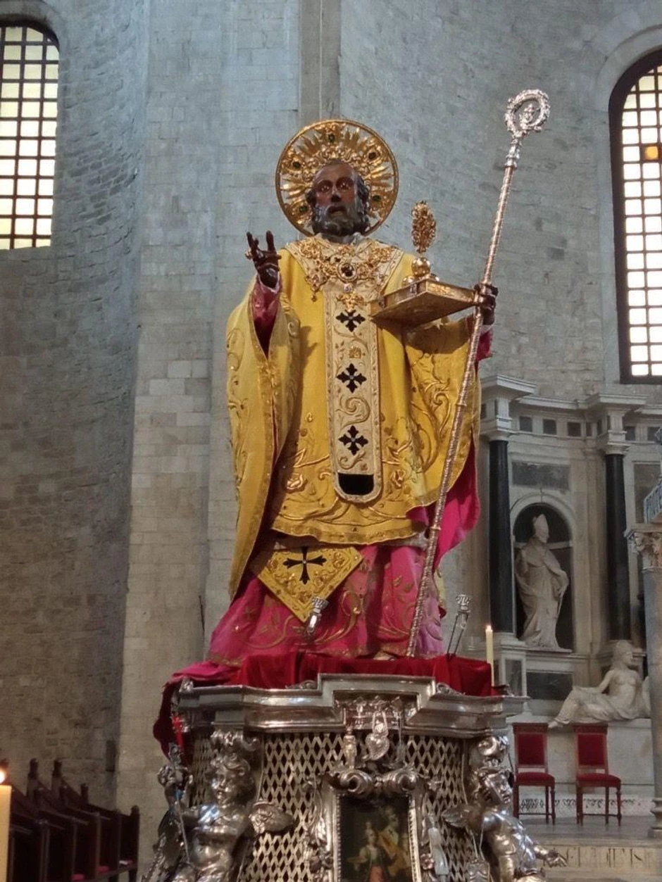 Kip Svetog Nikole u crkvi u Bariju | Foto: Dejan Vujić