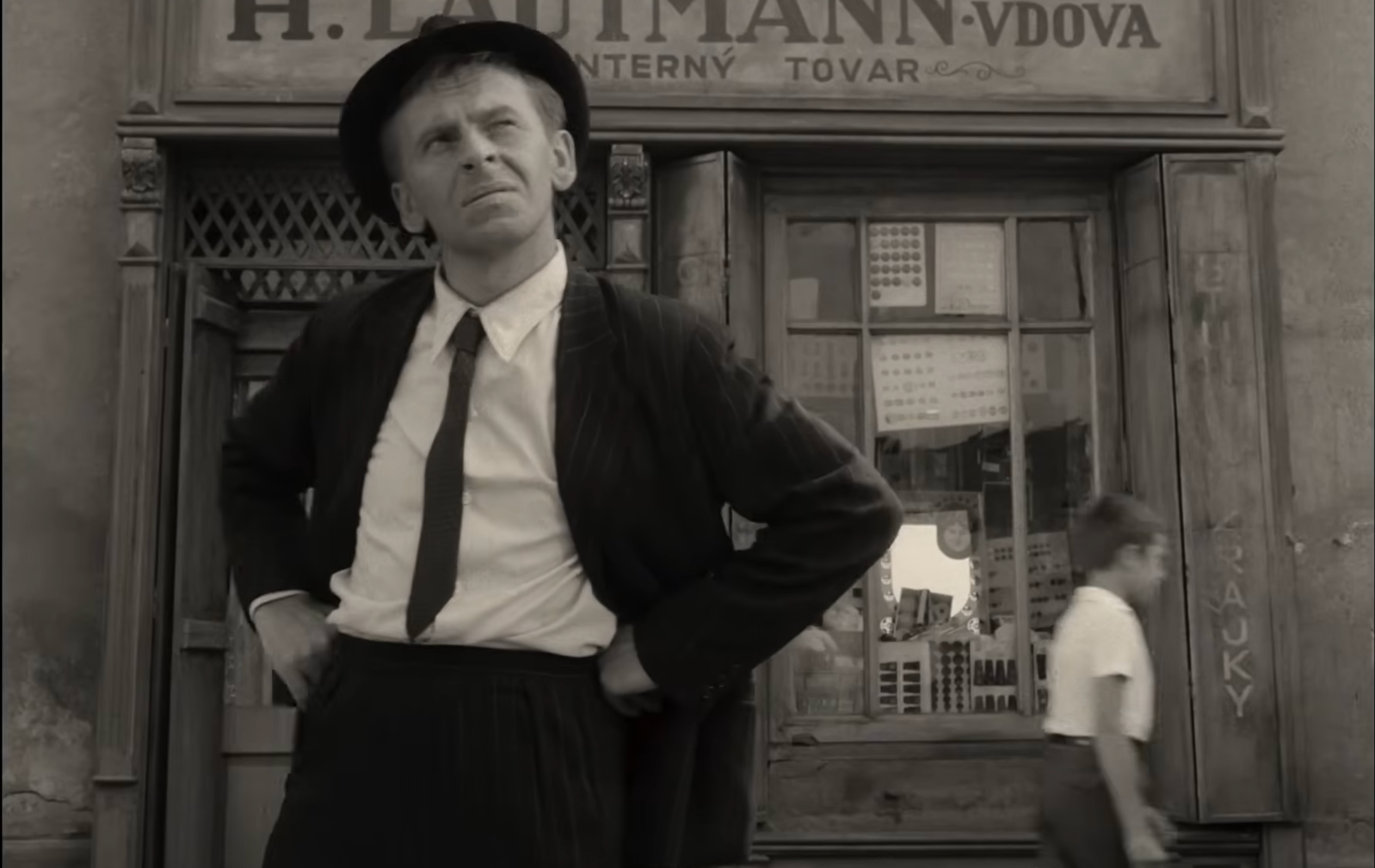 Jozef Kroner vo filme Obchod na korze. 