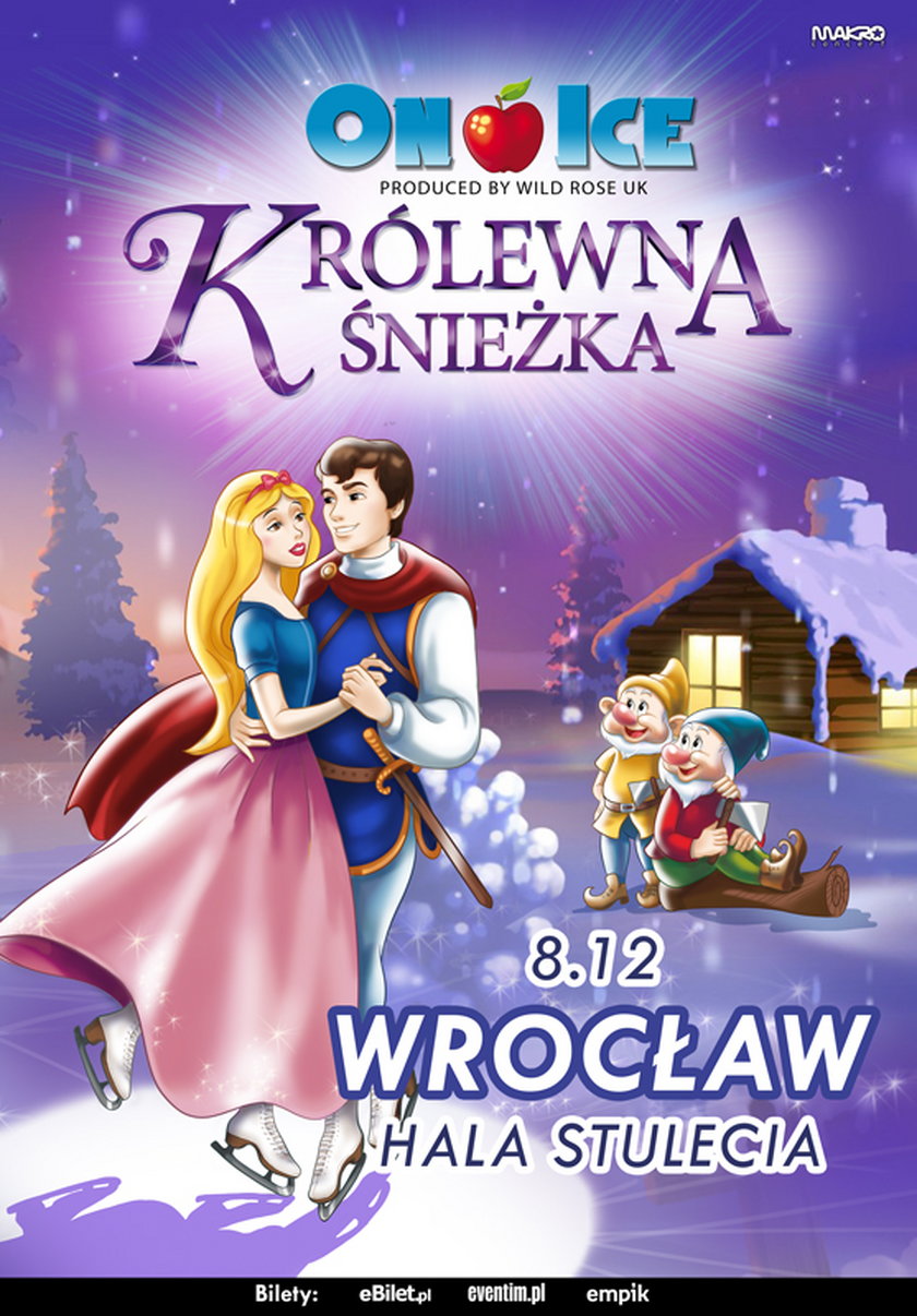 Królewna Śnieżka On Ice, czyli niezywkłe łyżwiarskie show