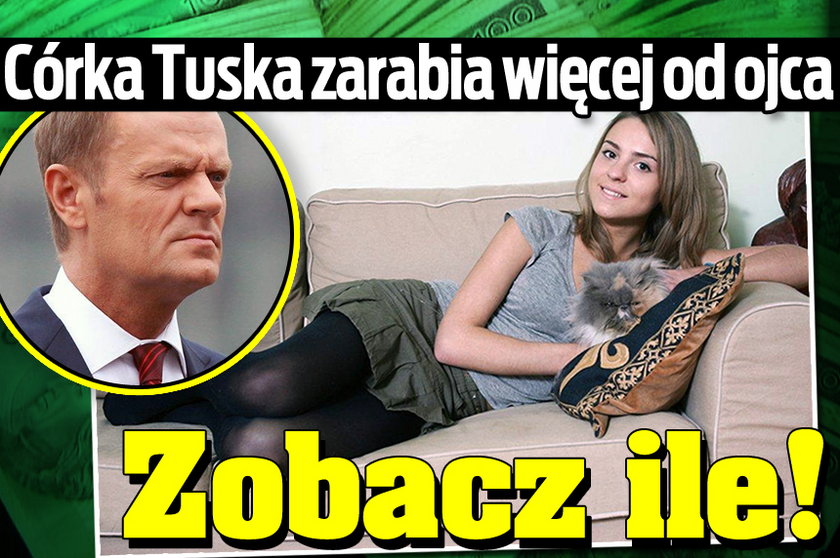 Kasia Tusk zarabia więcej niż jej ojciec. Zobacz, ile!