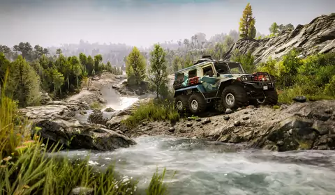 Recenzja Expeditions: A MudRunner Game. Wyciąganie ciężarówek z błota może być ciekawe