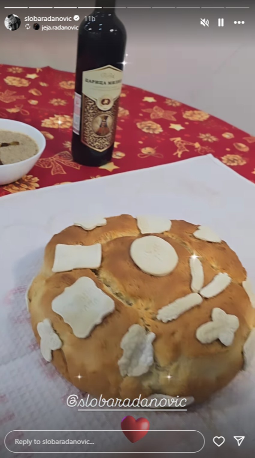 Sloba Radanović slavi Svetog Nikolu