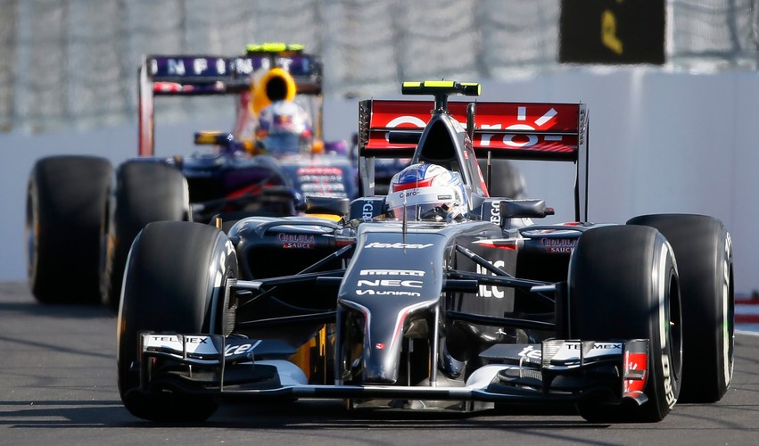 Kierowcy Formuły 1 trenują na torze w Soczi