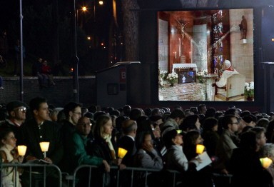 ITALY- POPE-VIA CRUCIS-VIDEO