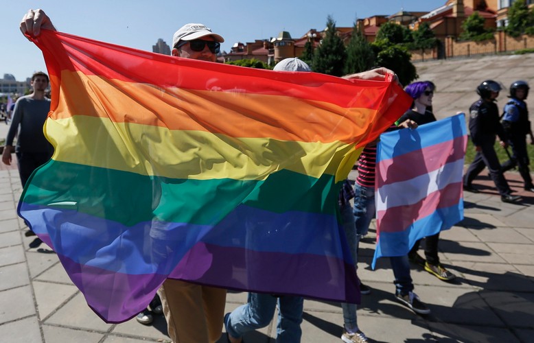 Marsz Równości Kijowie na Ukrainie