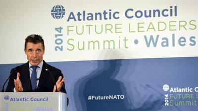 Sekretarz generalny NATO Anders Fogh Rasmussen
