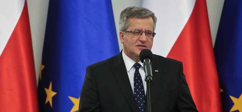 Mocne słowa Komorowskiego. Ostrzega przed szaleńcami, mówi o zabójstwie prezydenta