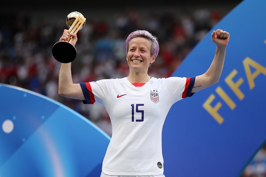 Megan Rapinoe jest nie tylko najlepszą piłkarką świata. To także liderka ruchu na rzecz wyrównywania zarobków w sporcie