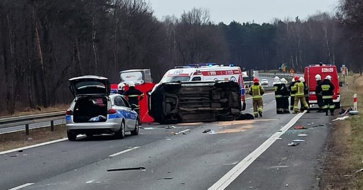 Winowno Wypadek na DK91. Jedna osoba zginęła, a dwie