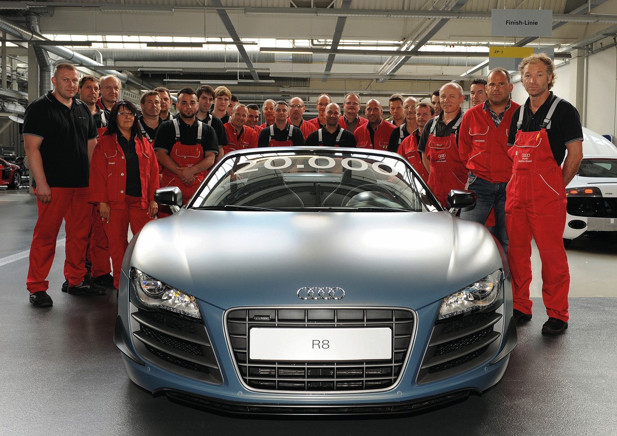 Audi ujawnia plany na przyszłość. Pędzi R8 z nowym sercem