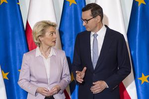 Ursula von der Leyen w Warszawie