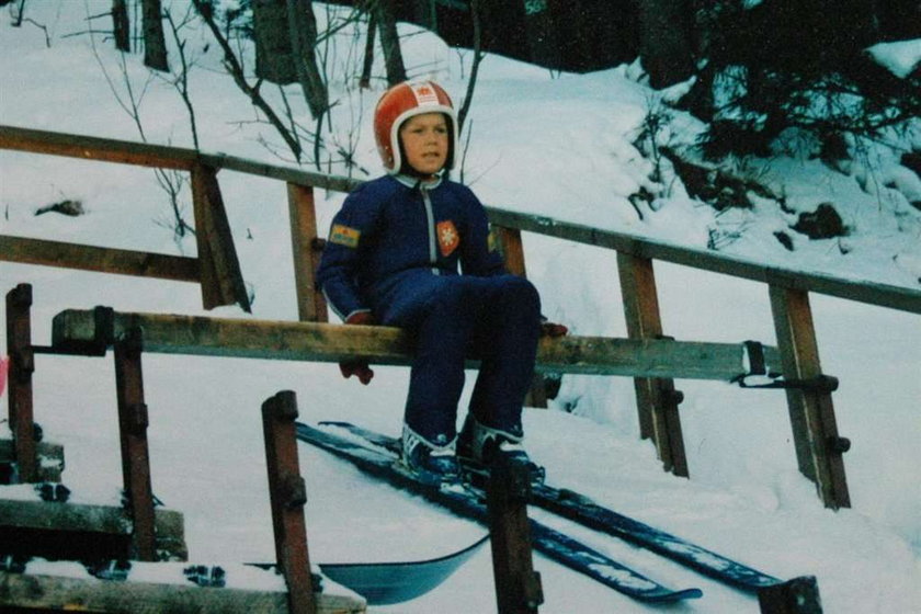 Kamil Stoch zaczął skakać już w wieku 9 lat