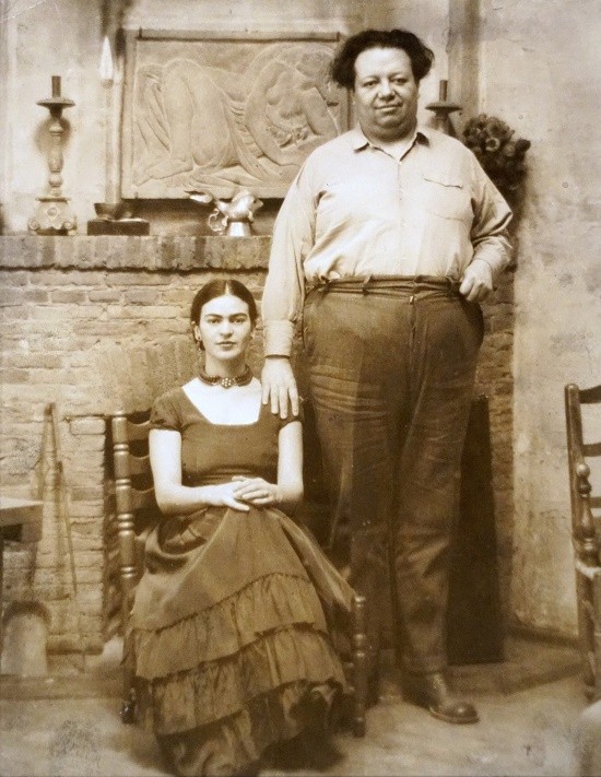 Frida Kahlo i Diego Rivera w 1931 r.