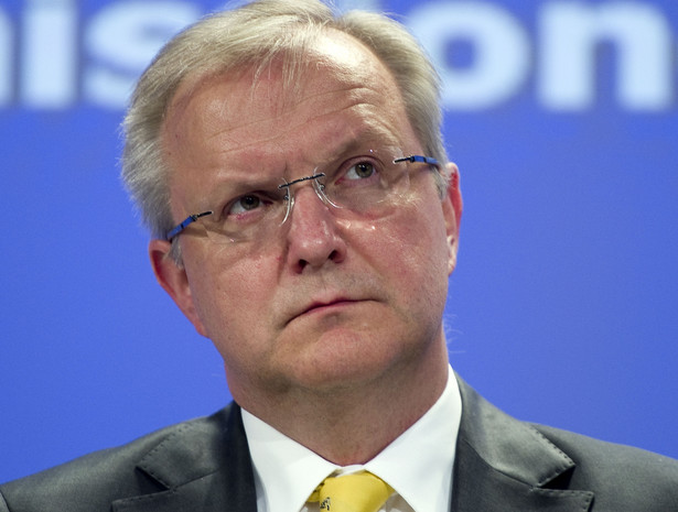 Olli Rehn, unijny komisarz ds. gospodarczych i walutowych