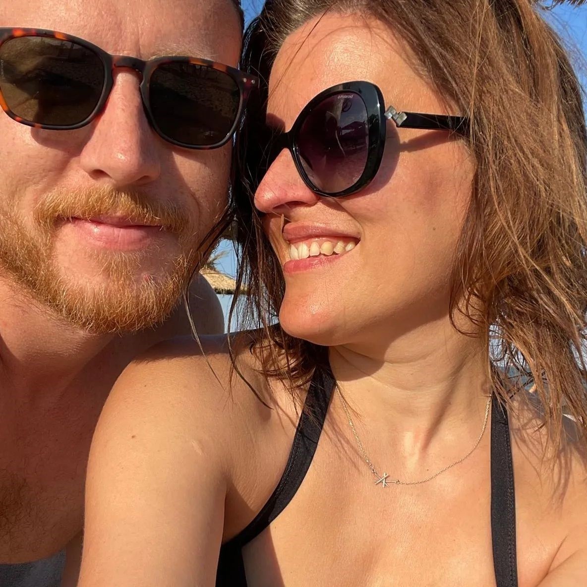 Hana Lasicová s partnerom Jamiem.