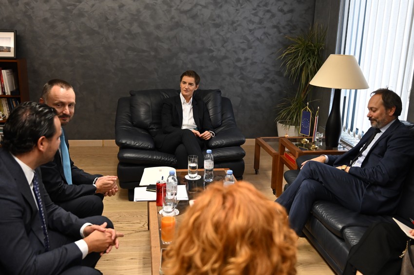 Emanuel Žiofre i Ana Brnabić