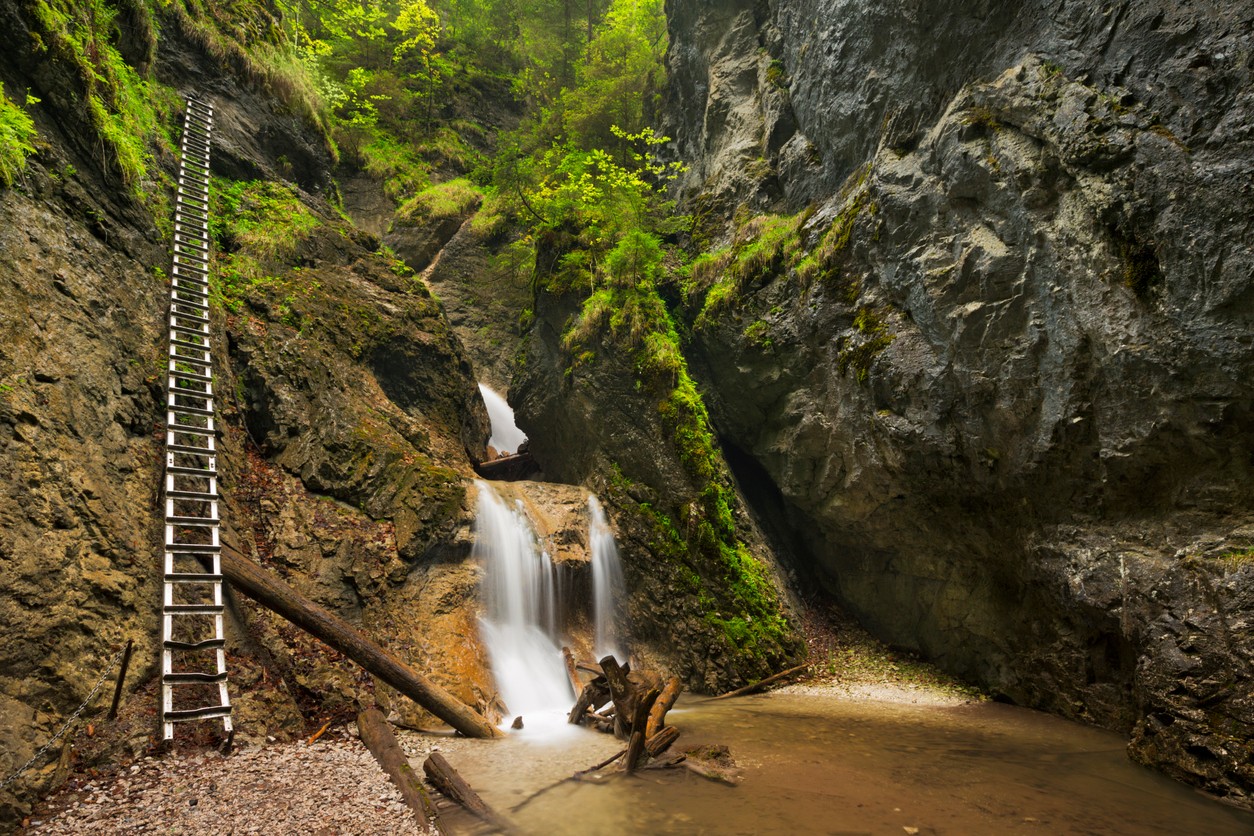 Slovenský raj je obľúbená turistická oblasť.